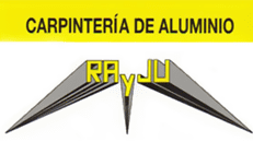 Carpintería de Aluminio Ra y Ju - Logo